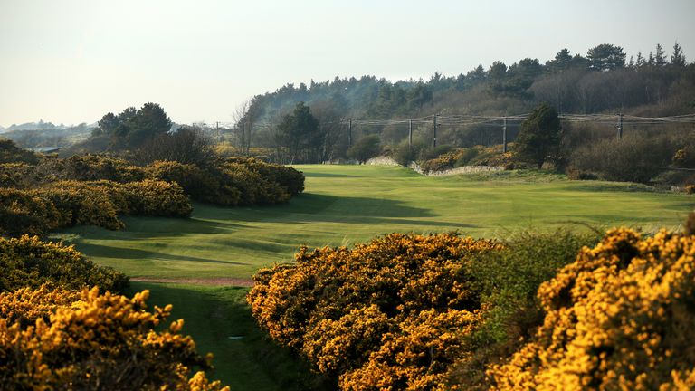 The par 4, 11th hole on the at Royal Troon, venue for The Open 