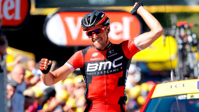 Greg Van Avermaet wins Stage 5 and takies the Yellow Jersey at the 2016 Tour de France