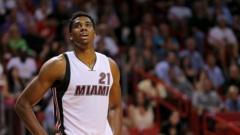 Hassan Whiteside is re-signing with the Miami Heat