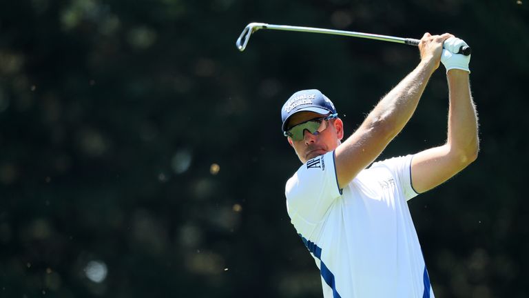 SPRINGFIELD, NJ - JULY 26:  Henrik Stenson of Sweden plays a shot on the third hole during a practice round prior to the 2016 PGA Championship at Baltusrol