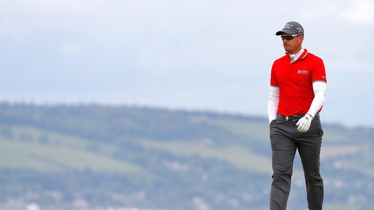 INVERNESS, SCOTLAND - JULY 07:  Henrik Stenson of Sweden walks up the 3rd hole during the first round of the AAM Scottish Open at Castle Stuart Golf Links 