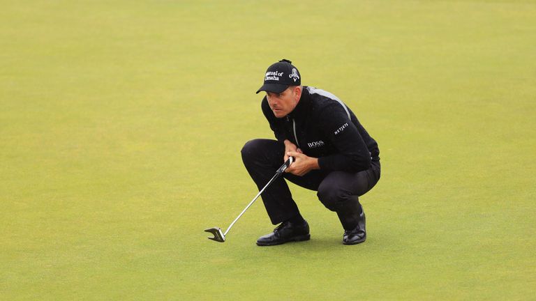 Henrik Stenson is one shot off Phil Mickelson at the top of the leaderboard