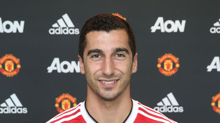 Henrikh Mkhitaryan of Manchester United