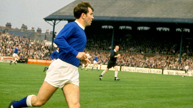 Howard Kendall won the title with Everton in 1970