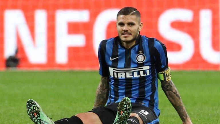 Mauro Icardi, attaccante argentino dell'Inter