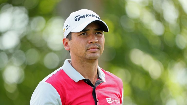 Jason Day during the first round of the 2016 PGA Championship at Baltusrol Golf Club