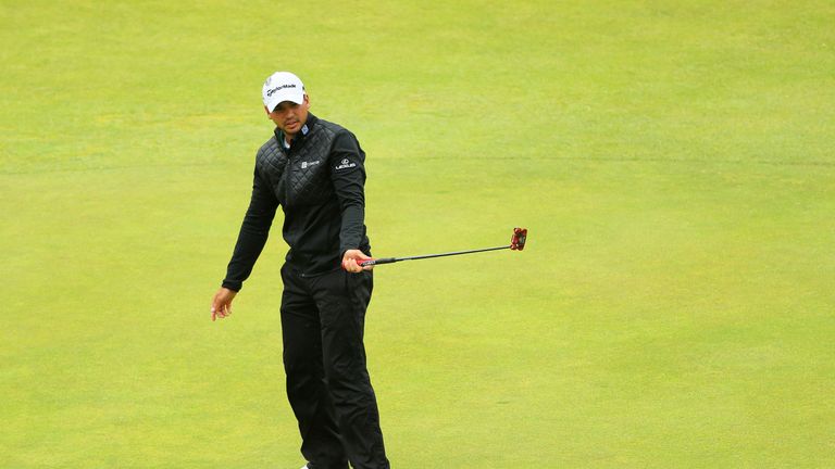 145th Open: Jason Day frustrated by bogey-filled back Golf News | Sky Sports