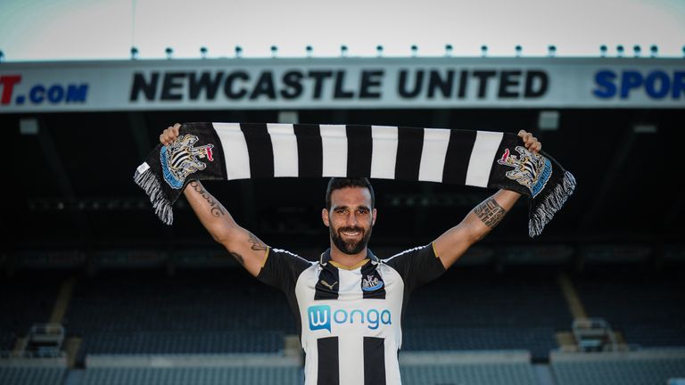 Newcastle's fourth summer signing Jesus Gamez (GETTY PREMIUM)