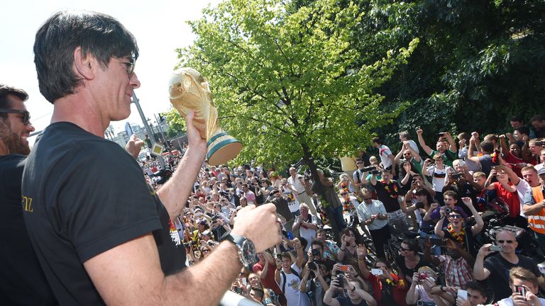 Low led Germany to their first World Cup as a unified nation in Brazil in 2014