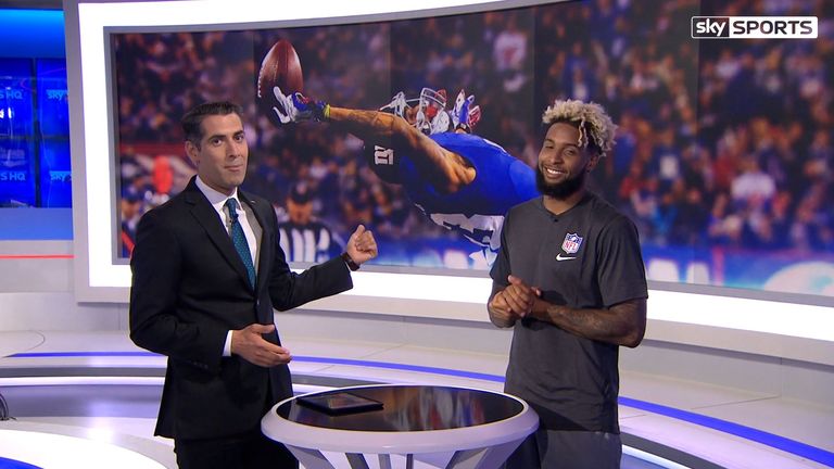 Odell Beckham Jr spoke exclusively to Sky Sports News HQ 