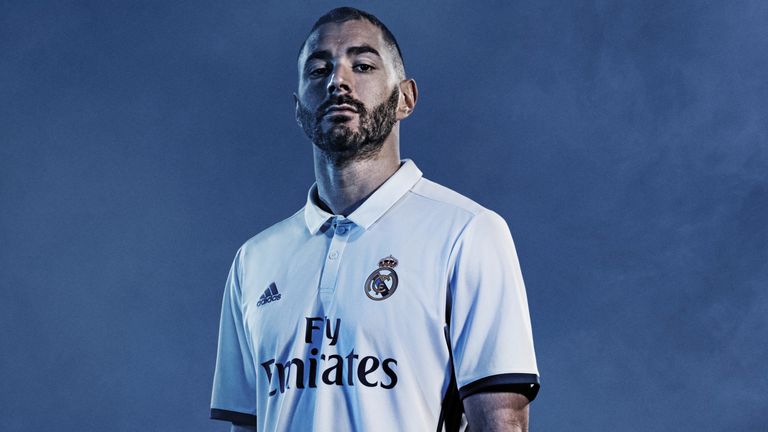 New Real Madrid home kit
