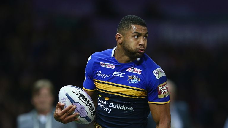 Kallum Watkins of the Leeds Rhinos 