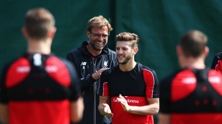 Jurgen Klopp oversees Liverpool players wearing Viper pods