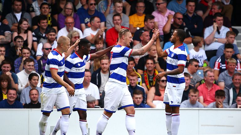 Sebastian Polters was the star of the show for QPR against Watford
