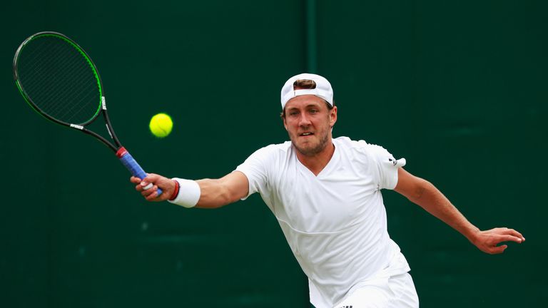 Lucas Pouille had never previously gone beyond the second round of a Grand Slam