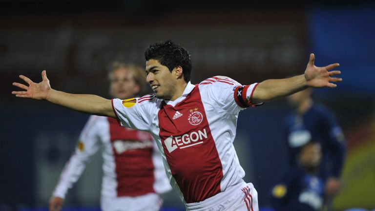 Luis Suarez has gone from strength to strength with Liverpool then Barcelona after impressing at Ajax