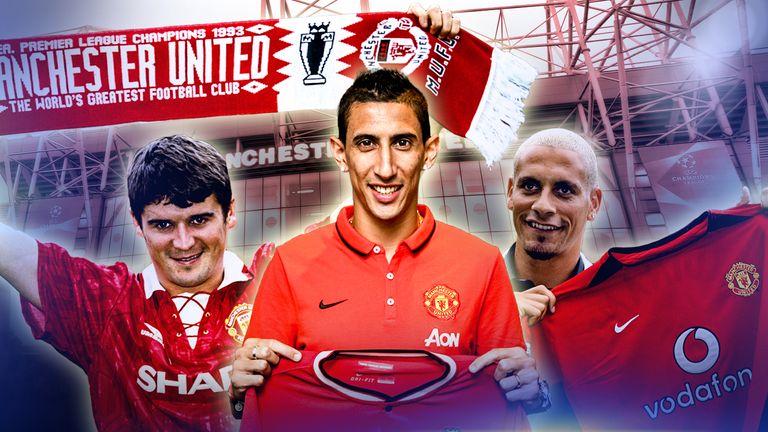 Manchester United transfers graphic 20/07/2016