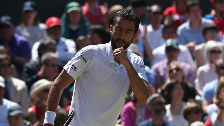 But it was Cilic who claimed the first set after a tiebreak
