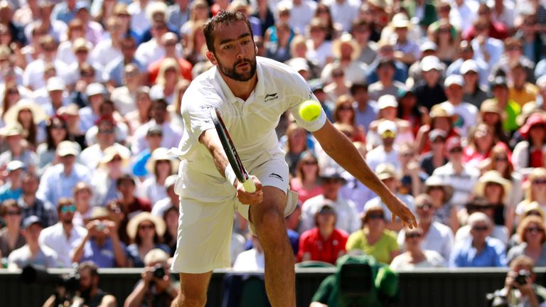 Marin Cilic was the underdog as he took on Roger Federer