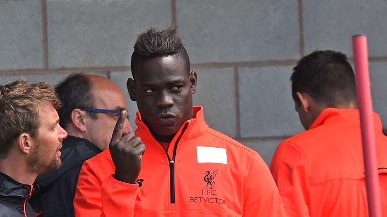 Balotelli returns to Liverpool after an unsuccessful spell back in Italy with AC Milan