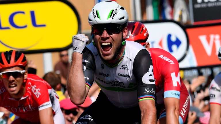 Mark Cavendish, Tour de France, stage six