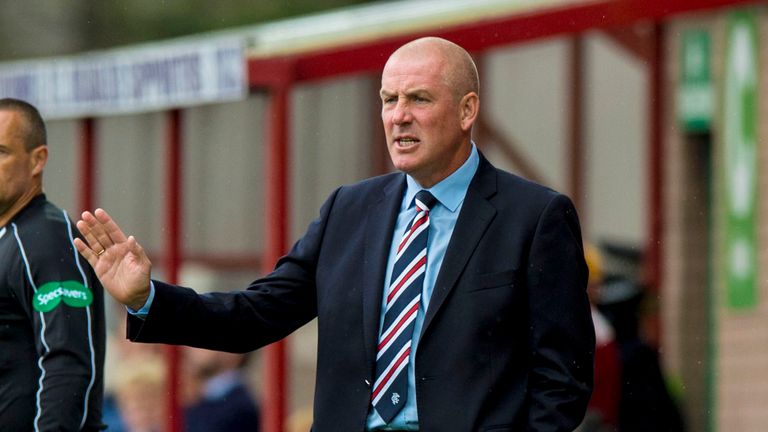 Rangers manager Mark Warburton praised his side's energy levels against Motherwell