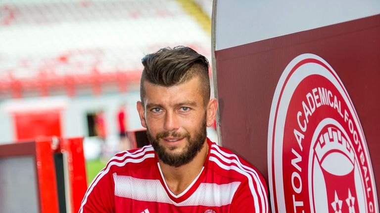 Massimo Donati of Hamilton Accies 