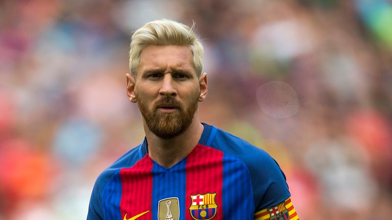Barcelona's Lionel Messi during the 2016 International Champions Cup match at the Aviva Stadium, Dublin.