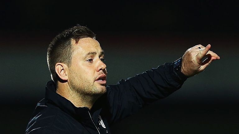 STEVENAGE, ENGLAND - OCTOBER 23:  Michael Beale, manager of Liverpool U21's looks on during the Barclays U21 Premier League match between Tottenham Hotspur