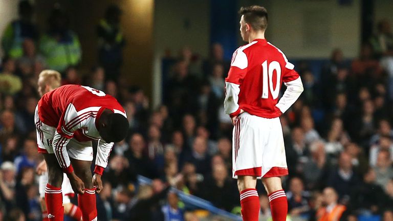 Moussa Dembele and Patrick Roberts at Fulham on 2005