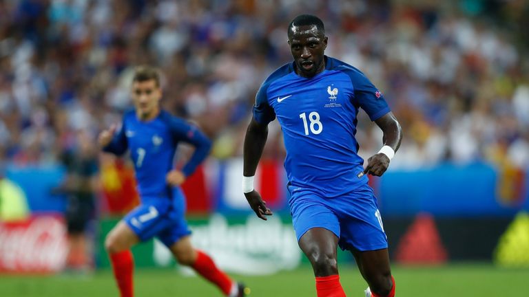 PARIS, FRANCE - JULY 10:  Moussa Sissoko of France in action during the UEFA EURO 2016 Final match between Portugal and France at Stade de France on July 1