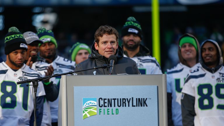 General manager John Schneider of the Seattle Seahawks 