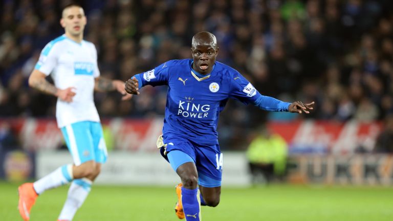 N'Golo Kante of Leicester City in action (Getty PREMIUM)