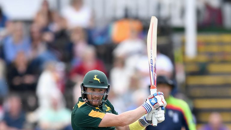 Riki Wessels of Nottinghamshire