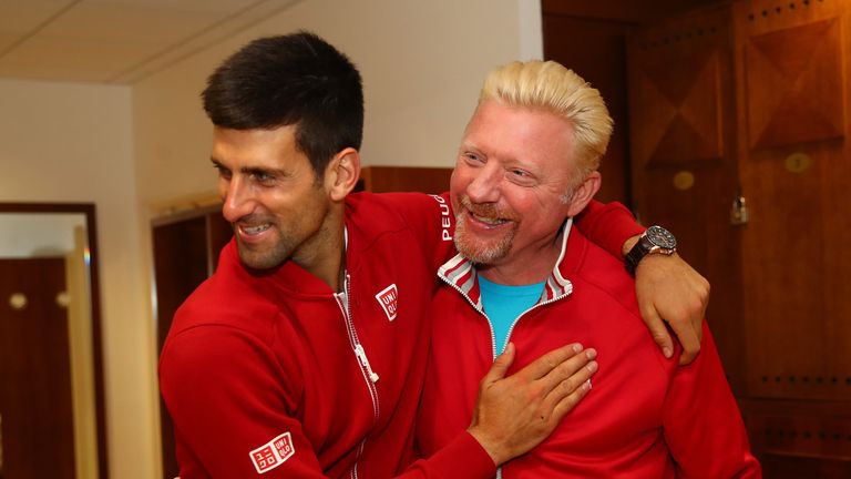 Boris Becker has proved a crucial addition to Novak Djokovic's coaching staff