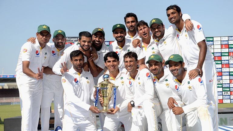 Pakistan cricket team in UAE