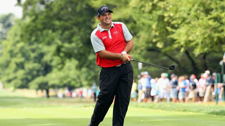 Patrick Reed during the second round of the 2016 PGA Championship at Baltusrol