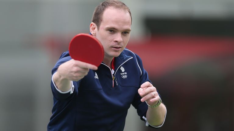 Team GB Table Tennis althlete Paul Drinkhall