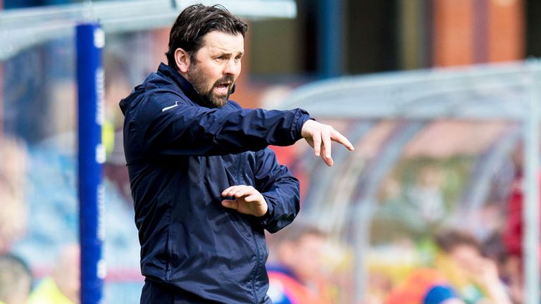 Dundee boss Paul Hartley moved Greg Stewart to a wide role