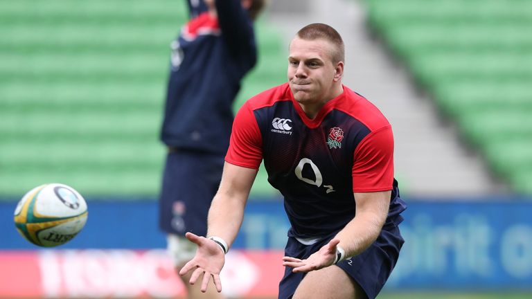Hill made his international debut when he came on as a replacement for Dan Cole against Italy on 14 February 2016