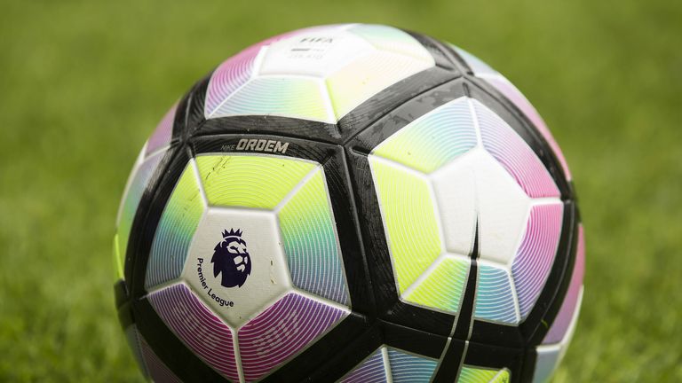 Premier League Nike Ordem match ball for 2016/17