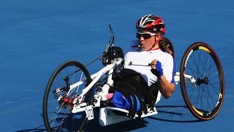 Paralympics GB cyclist Rachel Morris