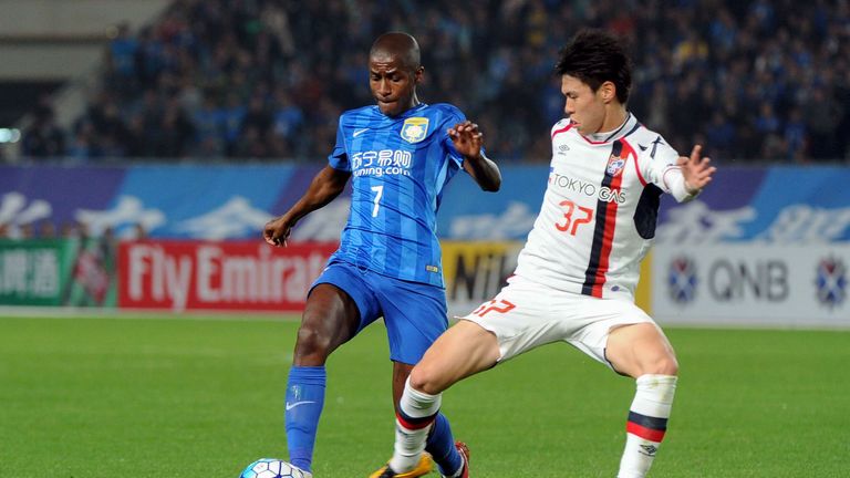 Ramires in action against FC Tokyo in the Asian Champions League