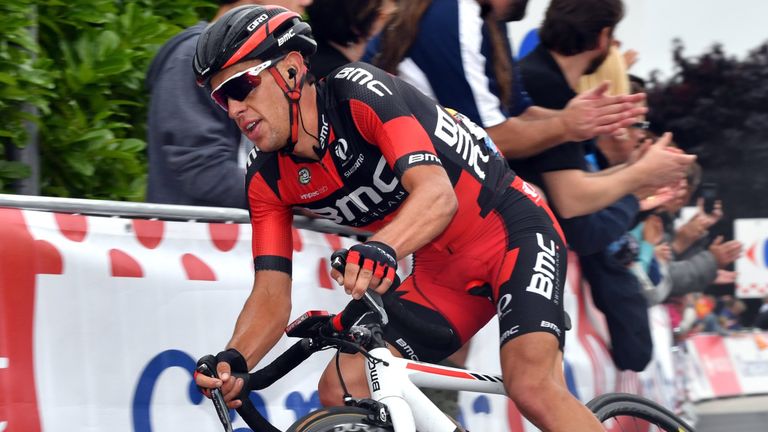 Richie Porte on stage 2 of the 2016 Tour de France