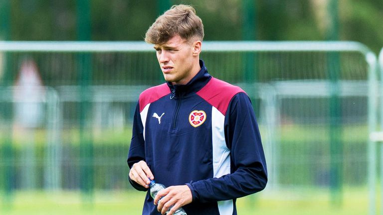 Hearts forward Robbie Muirhead has recovered from injury