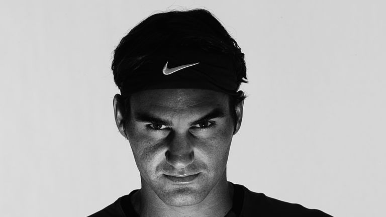 Roger Federer of Switzerland