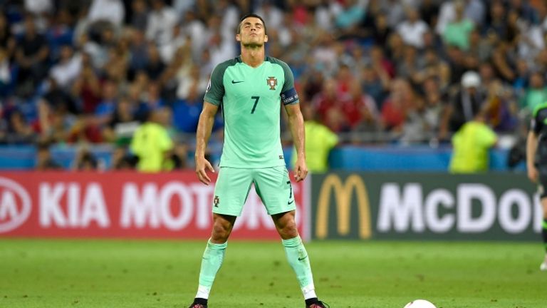 Cristiano Ronaldo, 31 anni. Il suo Portogallo affronta la Francia nella finale di Euro 2016 (Foto Getty)