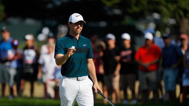 McIlroy toiled to find any form at Baltusrol