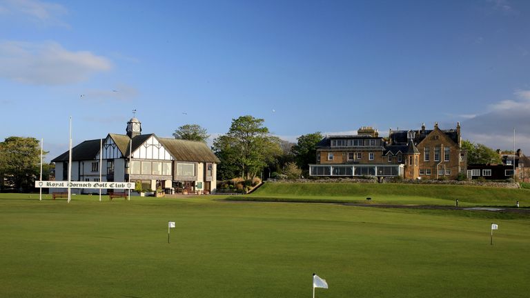 DORNOCH, SCOTLAND - MAY 06:  The clubhouse at Royal Dornoch Golf Club on May 6, 2009 in Durness, Sutherland, Scotland.  (Photo by David Cannon/Getty Images