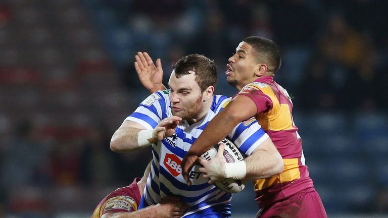 Widnes' Greg Burke, pictured while playing for Wigan